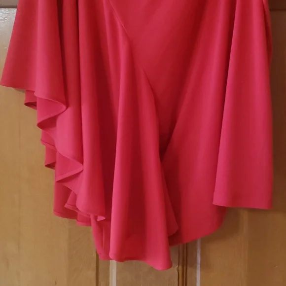 Chicos Size 0P Coral Blouse One Strap EUC Women's - Picture 5 of 5